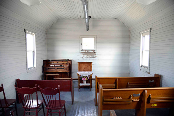 Interior of Bethel Church