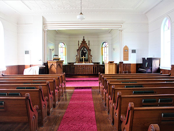Interior of Bethel Lutheran Church