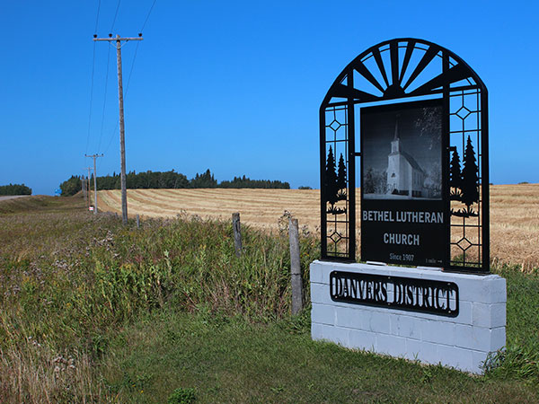 Bethel Lutheran Church commemorative sign