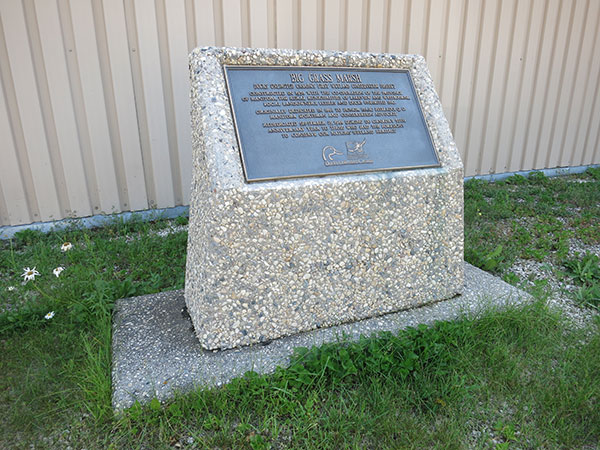 Big Grass Marsh commemorative monument