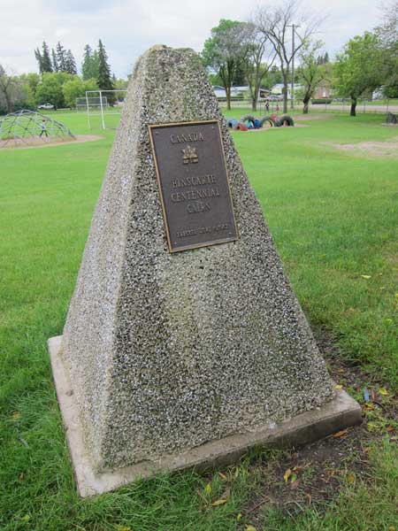 Binscarth Centennial Monument