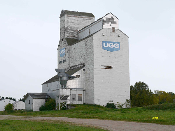 The former United Grain Growers Grain Elevator at Birch River