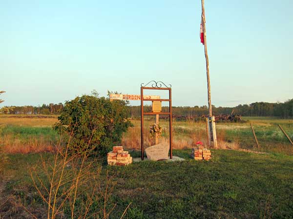Birdina School commemorative monument