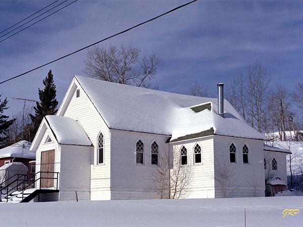 The former Bissett United Church