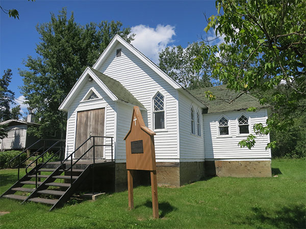The former Bissett United Church