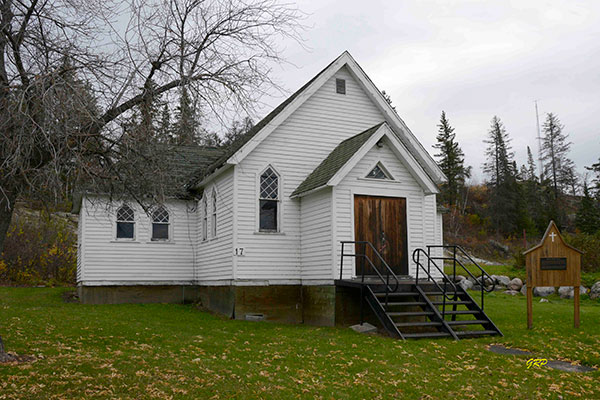 The former Bissett United Church