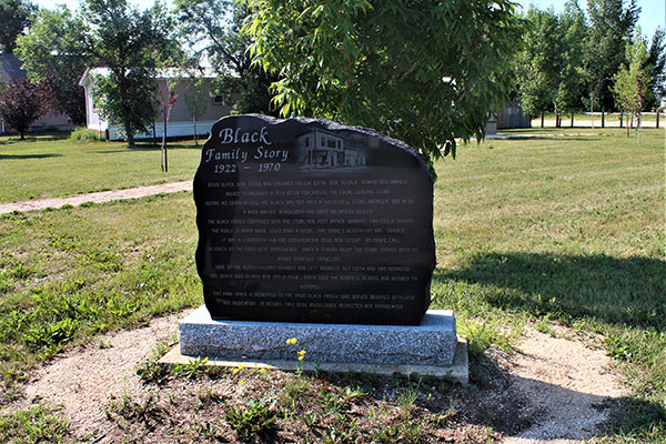 Black Family Monument in Brunkild