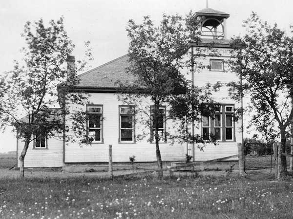 The original Blake School building