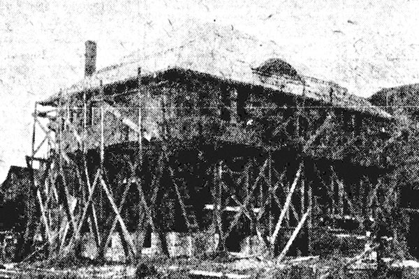 Blankstein House under construction