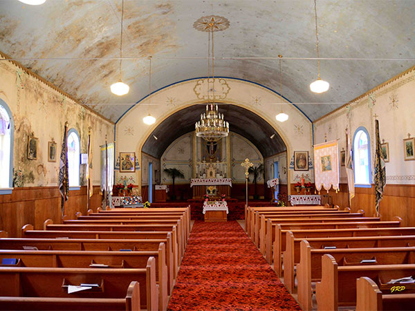 Interior of Blessed Virgin Mary Ukrainian Catholic Church