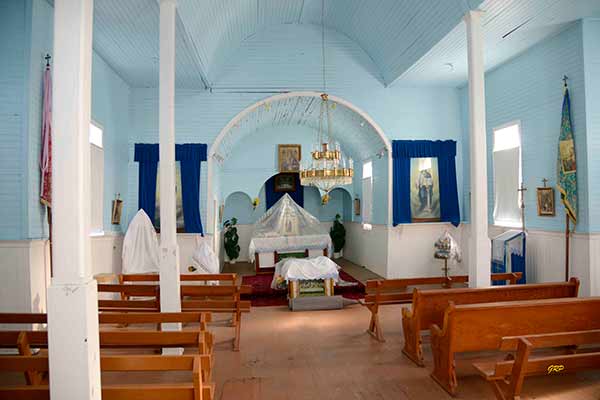 Interior of Nativity of the Blessed Virgin Mary Ukrainian Catholic Church