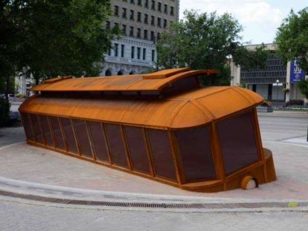 Bloody Saturday Street Car Monument