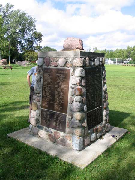 Boissevain Centennial Monument