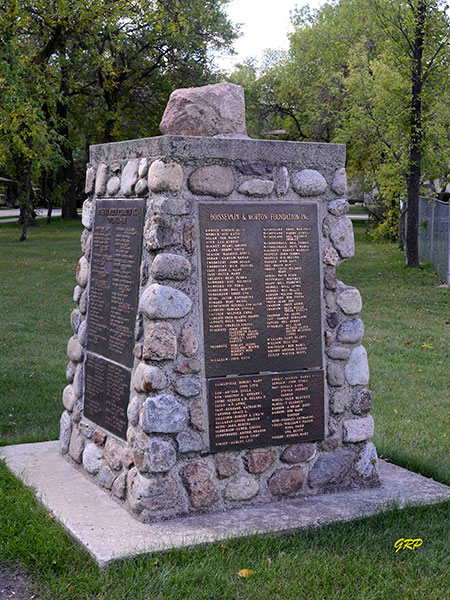 Boissevain Centennial Monument