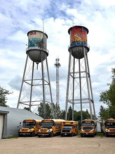 Boissevain Water Towers