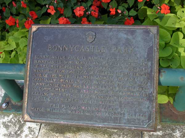 Richard H. G. Bonnycastle Plaque
