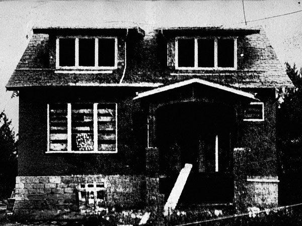 Bookhalter House under construction