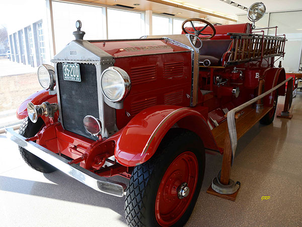 Exhibit at the Brandon Fire and Emergency Services Museum