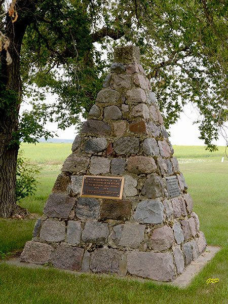 Brandon Hills pioneer monument