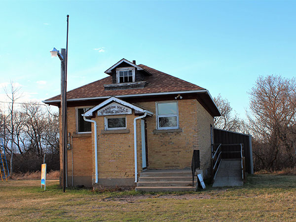 The former Brandon Hills School building