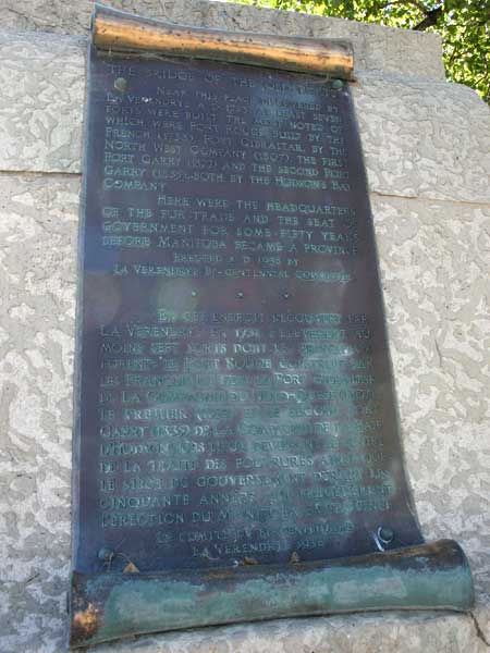 Bridge of the Old Forts Plaque