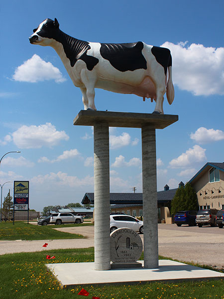 Brisette the Cow Monument