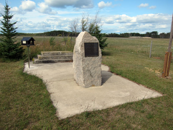 Budka School commemorative monument