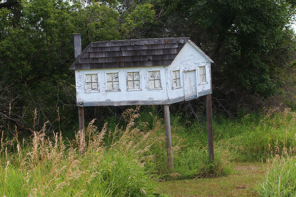 Model of Burwalde Mennonite Brethren Church