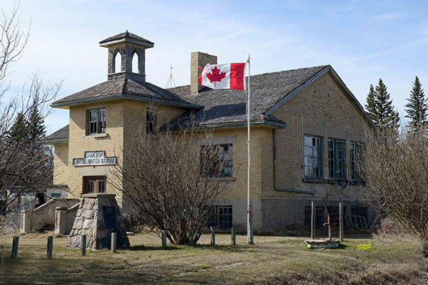 The former Cameron School building