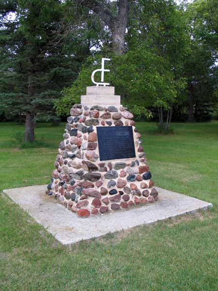 Campbell Heritage Park monument
