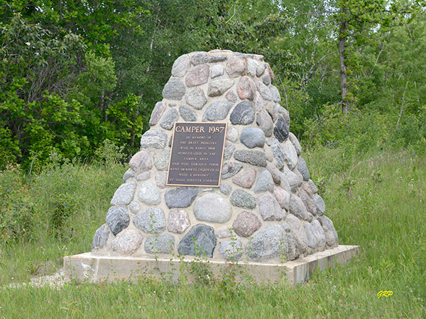 Camper Pioneers Monument