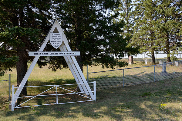 Camp Hughes Cemetery
