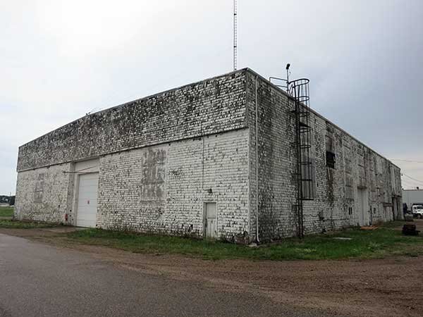 Maintenance building, one of few structures remaining from No. 33 Service Flying Training School