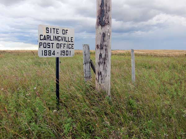 Carlingville Post Office Sign