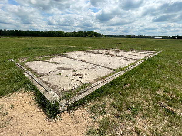 The former Carter farm site