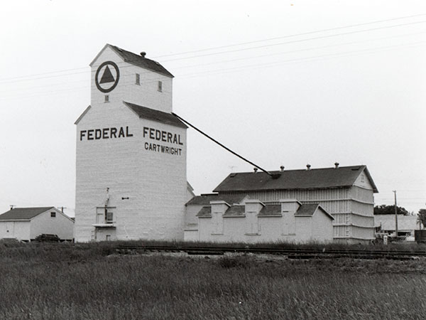 The former Paterson grain elevator at Cartwright