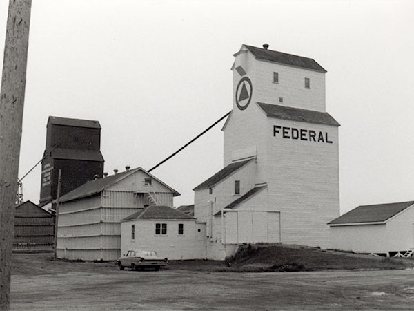 The former Paterson grain elevator at Cartwright