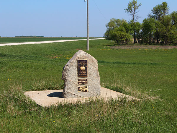Castleton School commemorative monument