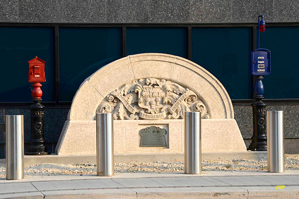 Central Police Station Plaque