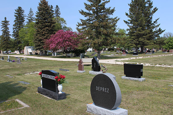 Christ Church Anglican Cemetery at Stony Mountain