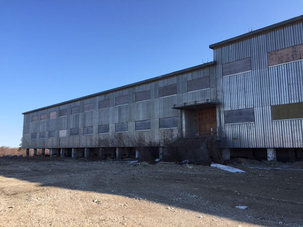 Entrance to the former HMCS Churchill