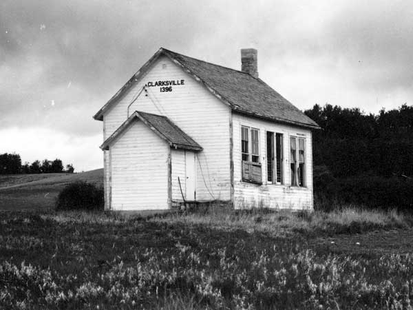 The former Clarksville School building