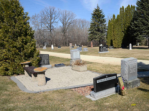 Commemorative monuments in Clearsprings Cemetery