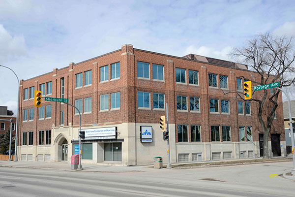 The former Canadian National Institute for the Blind Building