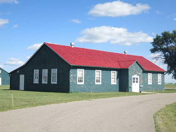 Former canteen building at the No. 12 Service Flying Training School