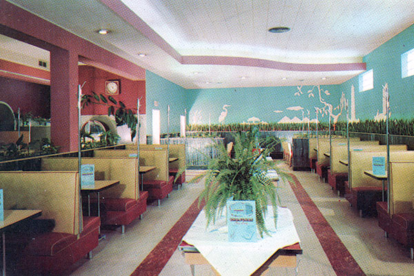 Interior of the former Shanghai Restaurant