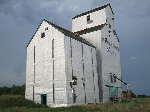 Former Manitoba Pool Grain Elevator at Coulter