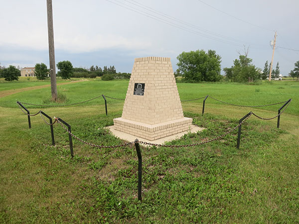 Coulter United Church monument