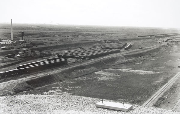 CPR North Transcona Yard, as seen looking west from atop the Eastern Terminal