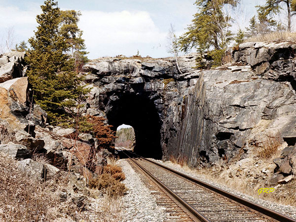 Canadian Pacific Railway Tunnel in Whiteshell Provincial Park